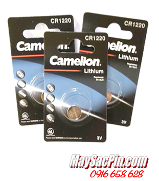 Camelion CR1220 _Pin 3v lithium Camelion CR1220 chính hãng _Vỉ 1viên